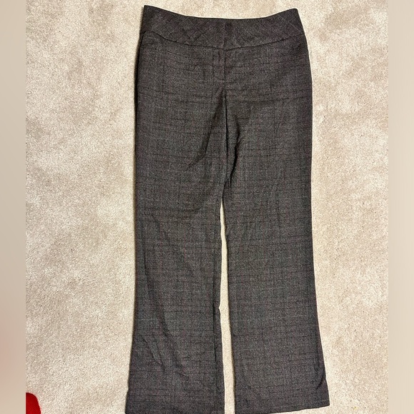 Ann Taylor LOFT gray plaid pants - Picture 2 of 15